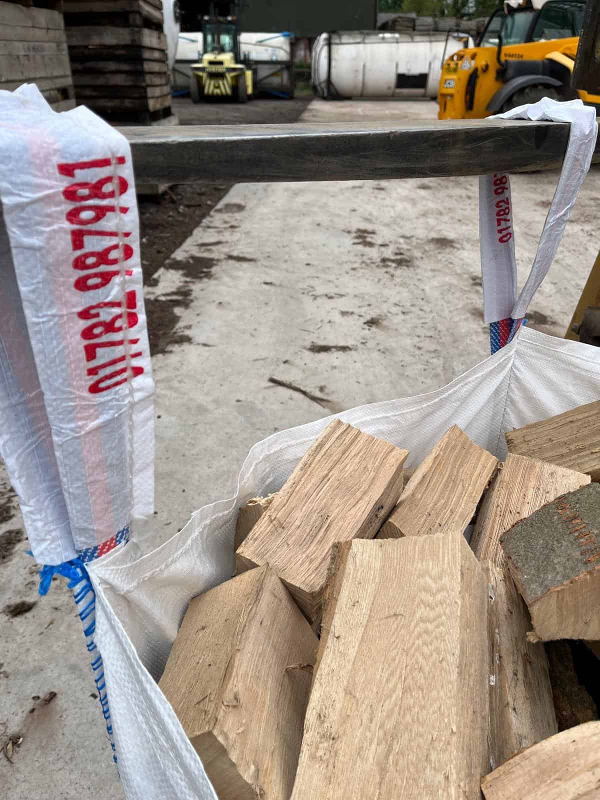 Bulk Bags for Firewood Logs and Timber - The Bulk Bag Store